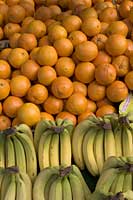 Fruits et légumes,orange,banane