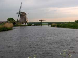 Dutcg Windmill and Canal