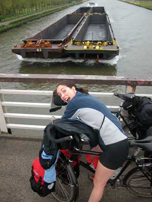 Crossing Rhine Amsterdam Canal
