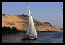 felouque sur le Nil