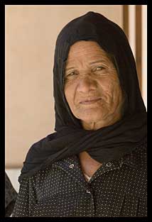 vieille femme égyptienne