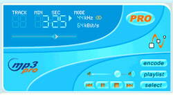 MP3PRO player/encoder