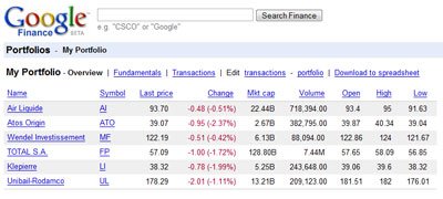 Google Finance