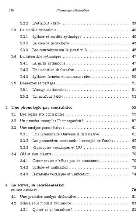 Table des matières. Page 196