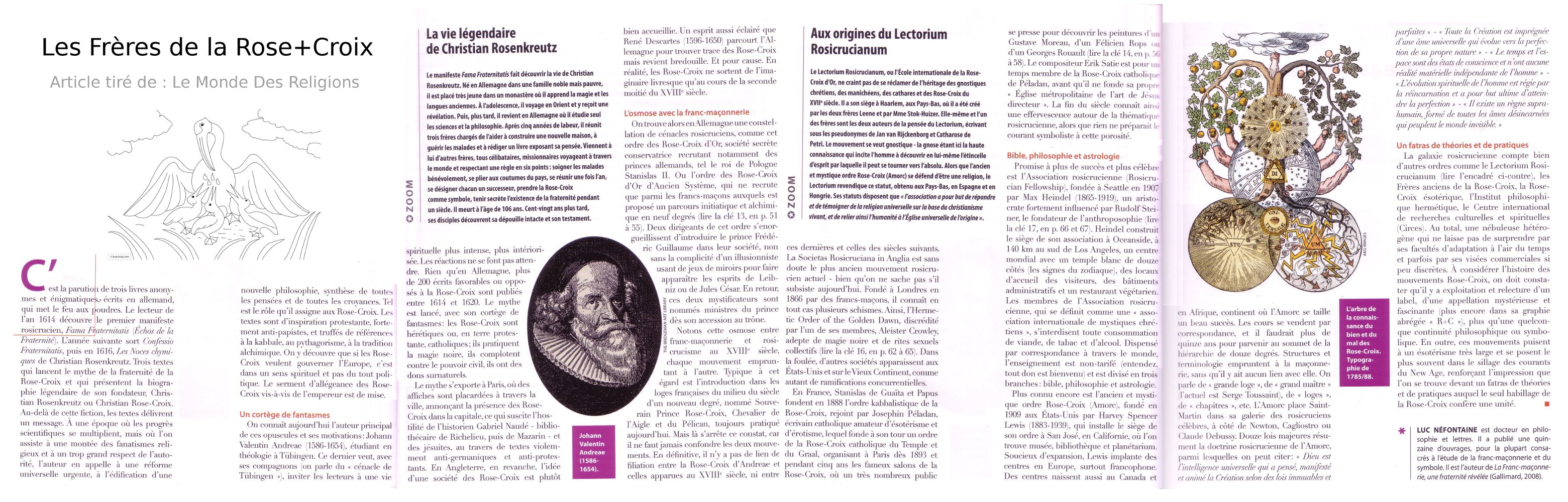 article sur les Rose-Croix