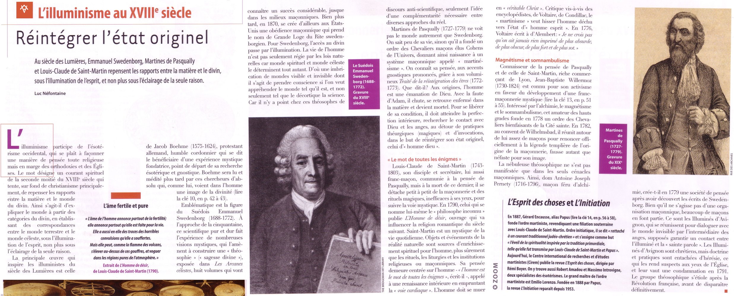 article sur les Illumins