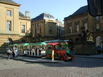Petit train touristique Metz