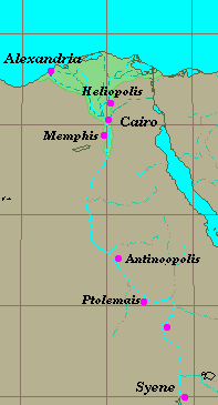 Egypte, de Syène à Alexandrie