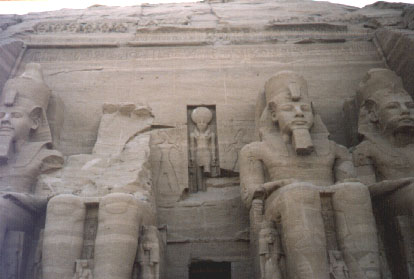 Faade d'Abou Simbel