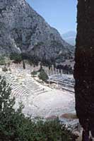 Delfi,Delphes,theatre