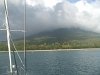 Plage et volcan Nevis