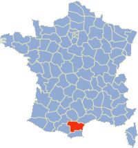 Localisation de l'Aude