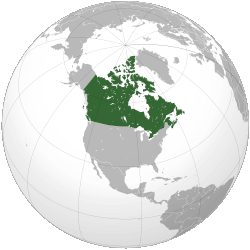 Localisation du Canada