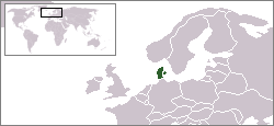 Localisation du Danemark