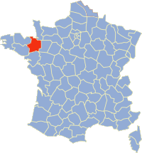 Localisation de l'Ile et Vilaine