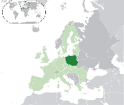 Localisation de la Pologne