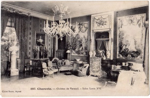 Le salon Louis XVI