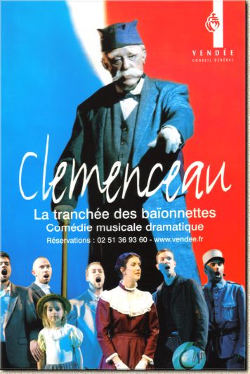 Comédie musicale Clémenceau, de Jacques Raveleau-Duparc - Treize-Septiers, le 23 septembre 2006
