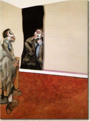 Francis Bacon - Portrait of George Dyer in a Mirror,1968