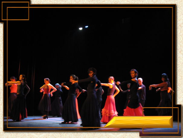 Répétitions - Spectacle flamenco au Gymnase