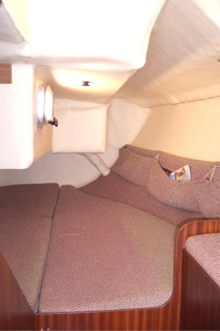 la cabine arrière