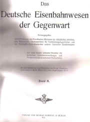 Das deutsche Eisebahnwesen de Gegenwart  deux volumes     b.jpg (32470 octets)