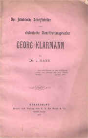 Der frnkische SchriftstellerGeorg Klarmann 1917...659.jpg (40716 octets)