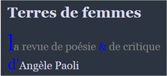 Terres de Femmes