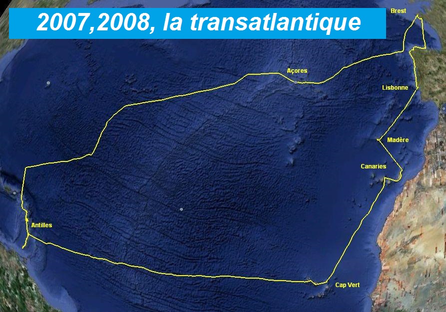 2007-2008, la transatlantique