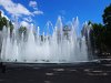 A Perpignan, fontaine de la promenade des platanes le long du cours François Palmade.