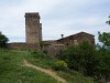 Nous pique-niquons dans un endroit calme, derrière le monastère.