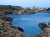 La baie au nord du cap abrite la petite baie Culip devant laquelle 2 bateaux sont venus mouiller.