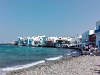 Bars le long de la mer  Mykonos