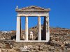 Le temple d'Isis, sur la terrasse des dieux étrangers.