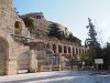 1er contact avec l'Acropole, avec visite du théâtre de Dionysos.