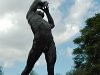 Statue du discobole en face du stade Panathénaïque et près de l'entrée du Zappeion.