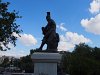 Statue de Theseus dans le quartier de Thissio.