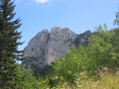 Les Trois Pucelles vues de saint Nizier