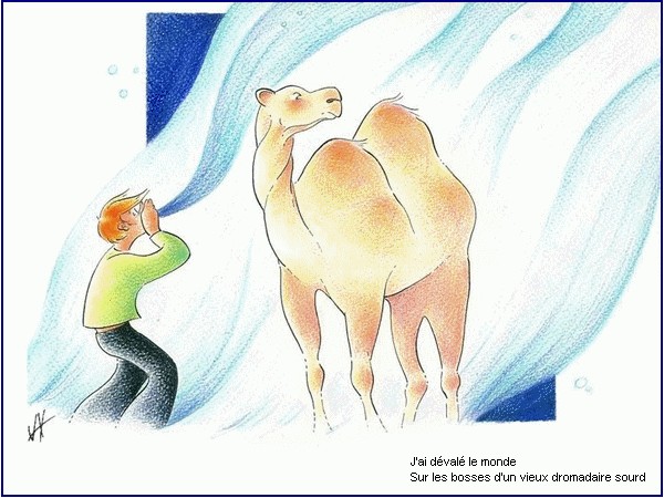 illustration d'un pome de Jim Bouchet : Naturellement