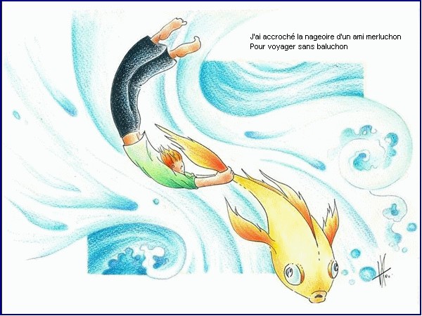 illustration d'un pome de Jim Bouchet : Naturellement