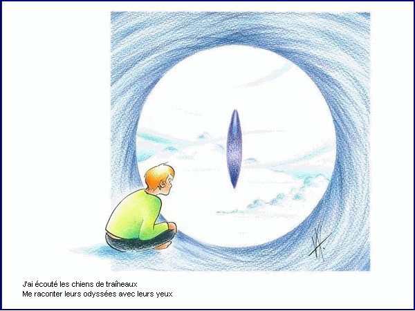 illustration d'un pome de Jim Bouchet : Naturellement