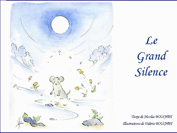illustration d'un texte de Nicolas Bouchet : Le grand silence