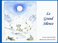 illustration d'un texte de Nicolas Bouchet : Le grand silence