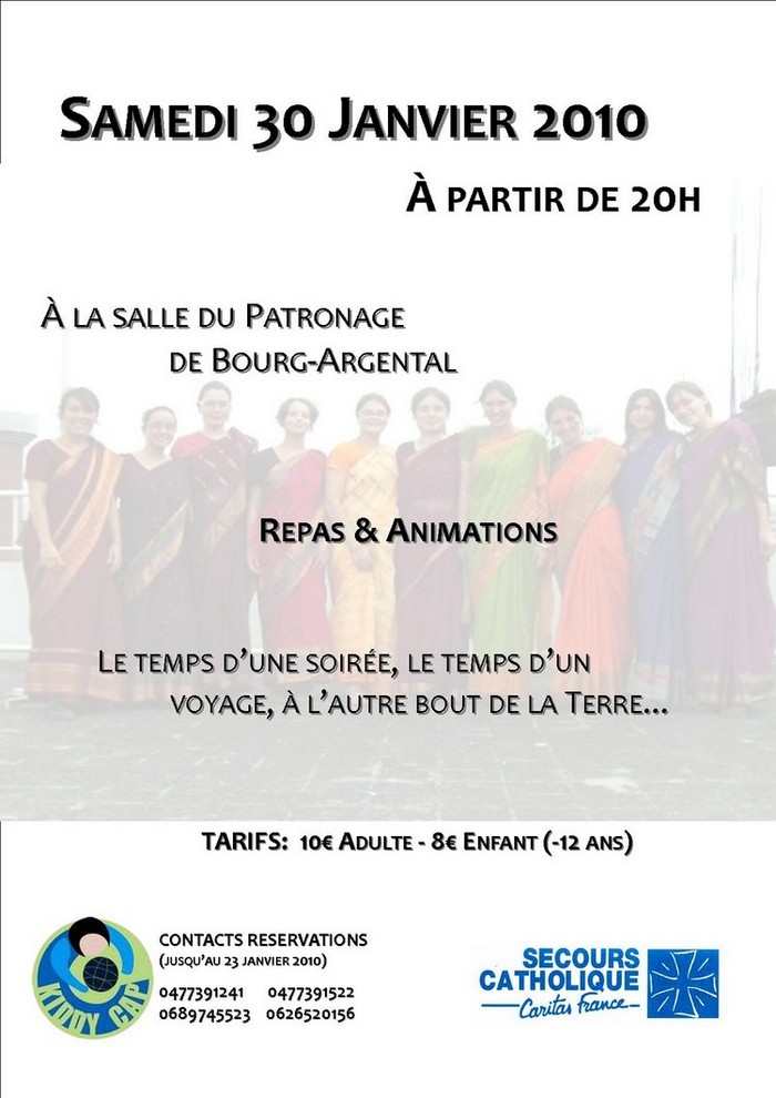 Affiche de la soire