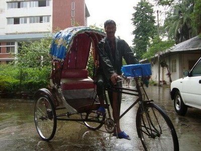 Un rickshaw