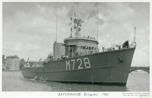 Carte postale de la Bayonnaise à Bayonne