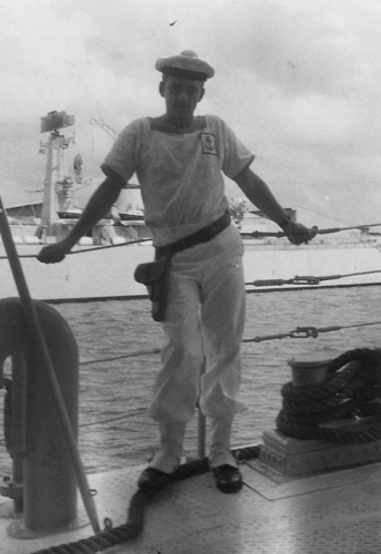  Port de Singapour, Jean-Henry Bouffard de garde dans un port en guerre  cette poque