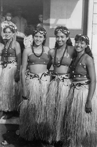 Danseuses d'Aitutaki