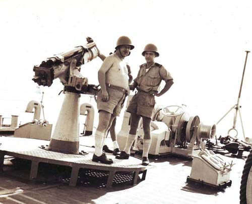 Poste de combat au mortier de 81mm plage avant
