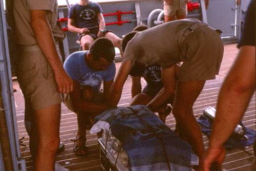 Evacuation aux îles Australes d'un bébé sous couveuse